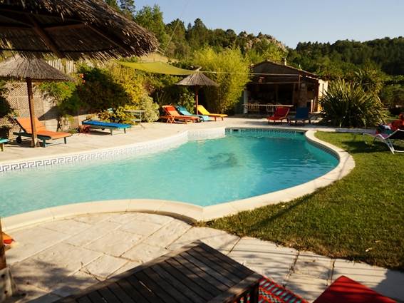 Gite La Clede location Anduze Gard piscine