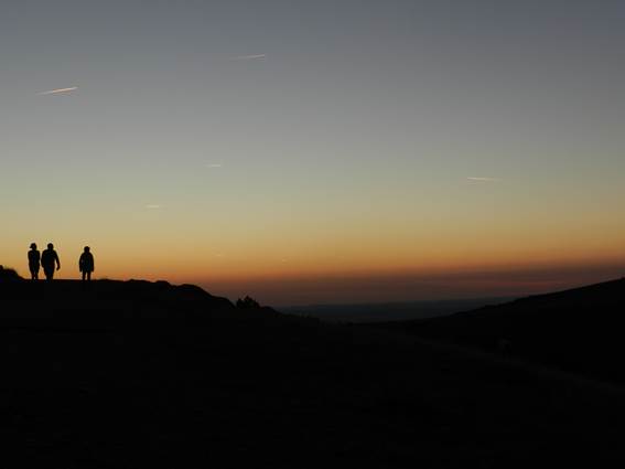 Mont Aigoual - Cévennes coucher de soleil