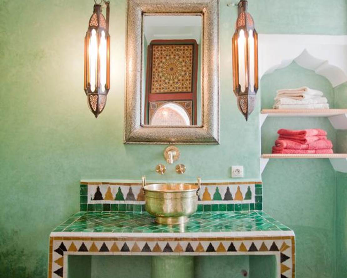riad-zineb_salle de bain suite zineb