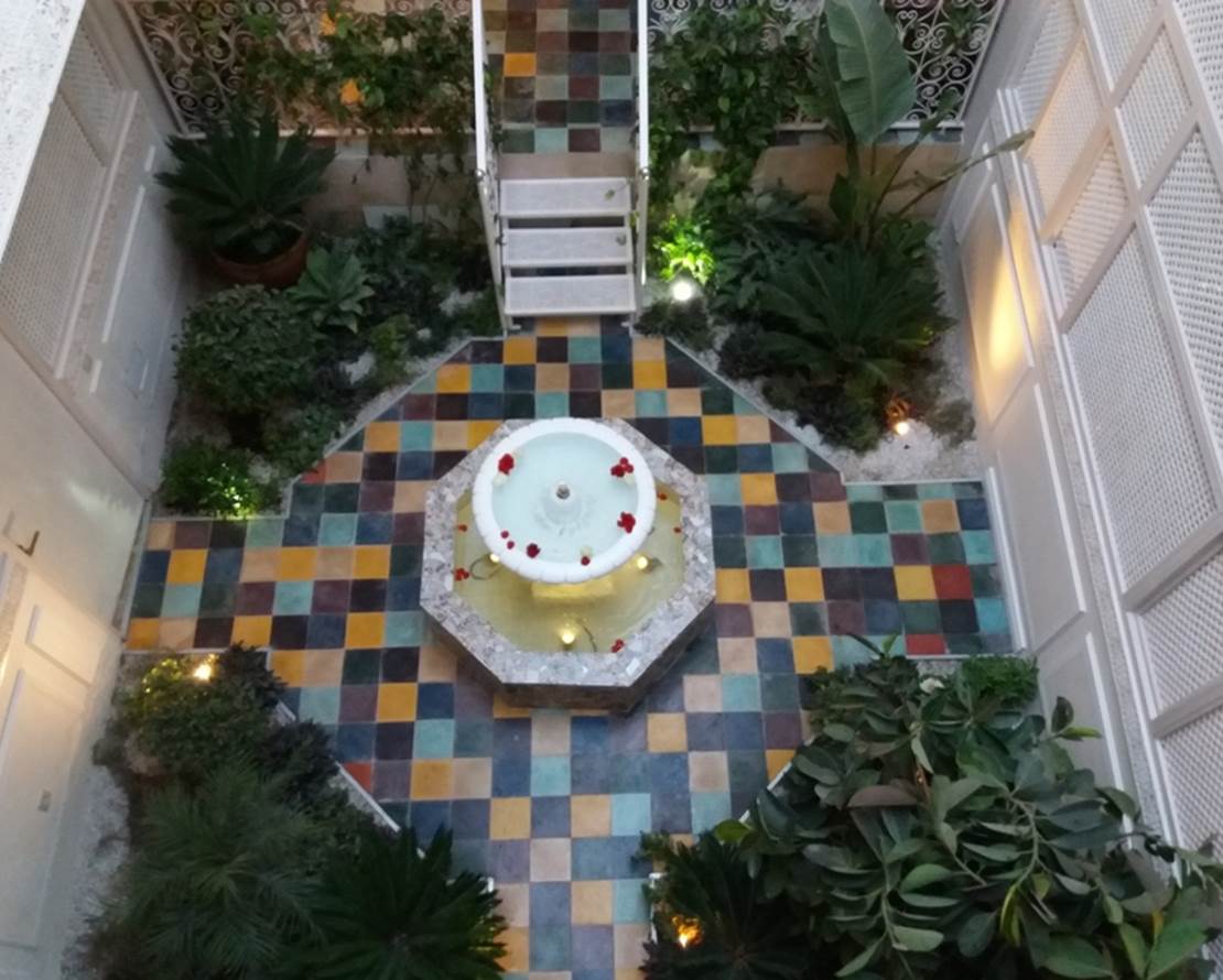 karmela princesse patio jardin riad