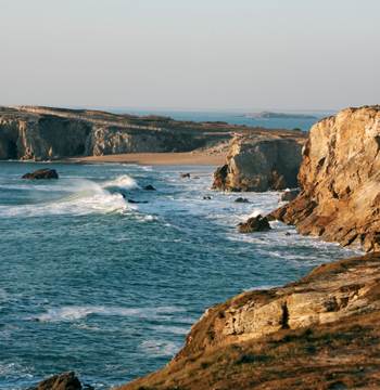 cote sauvage port blanc Quiberon Morbihan Bretagne Sud