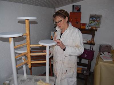 Portes ouvertes à l'Atelier de Peinture sur Bois
