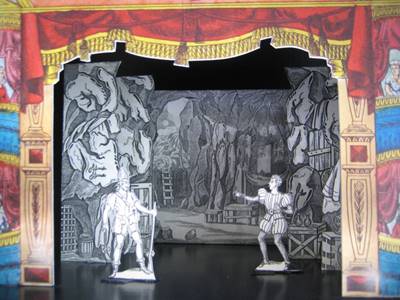 Exposition " Le Théâtre de Papier en France"