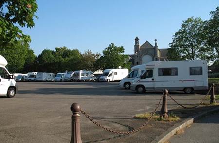 Aire de camping car de Josselin