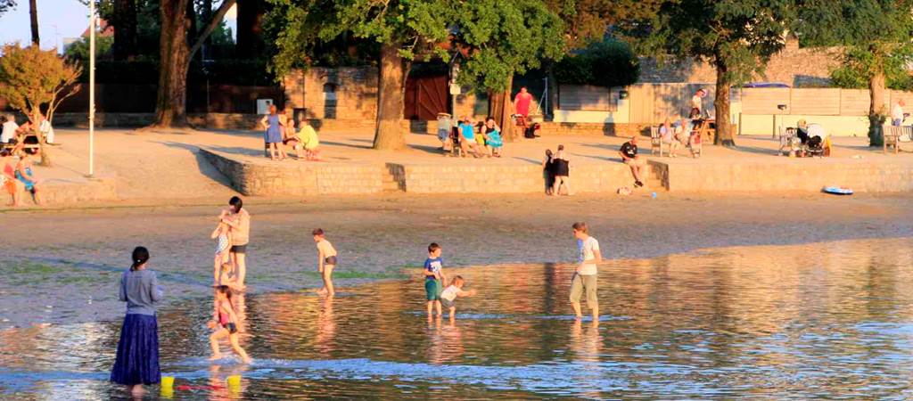 Plage Conleau Bassin