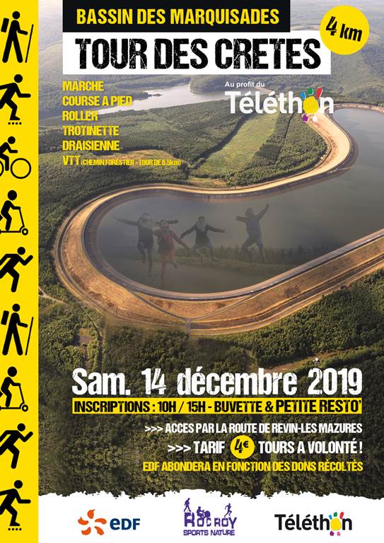Téléthon : Le tour des crêtes
