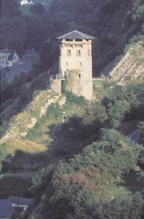 Panorama of the Gregory tower - Givet-Ardenne-France