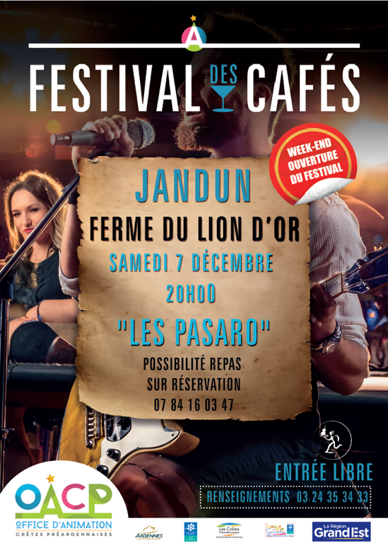 festival des cafés à Jandun