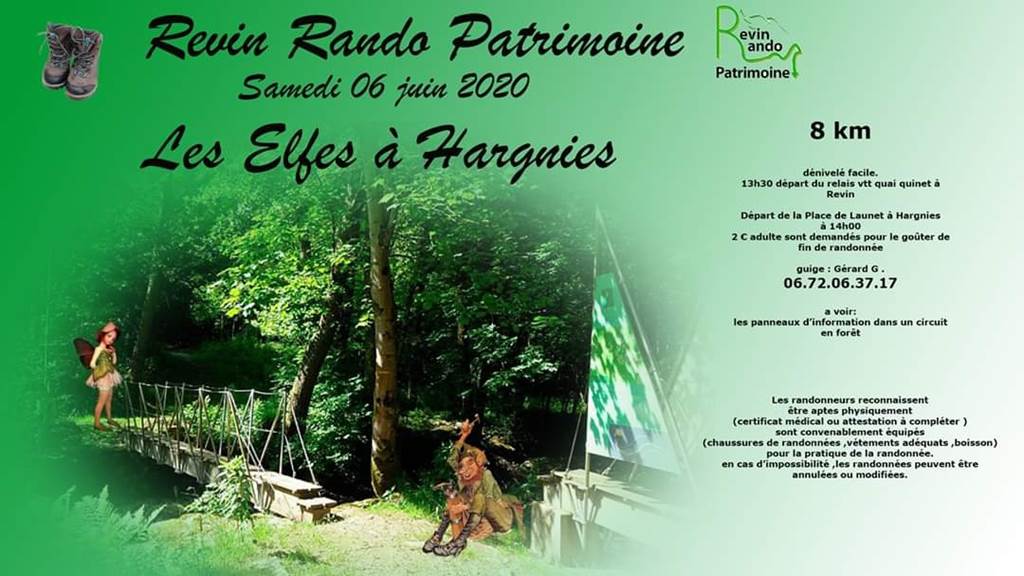 Randonnée guidée : Les Elfes à Hargnies