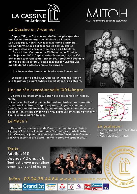 Théâtre d'improvisation avec la troupe du Mitch