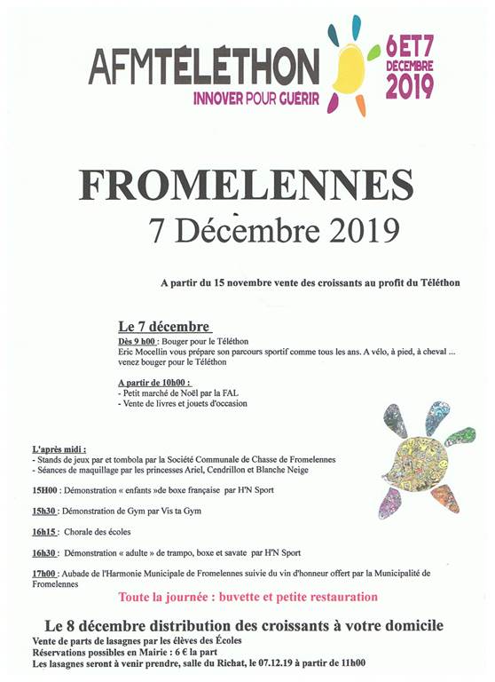 Téléthon 2019 Fromelennes