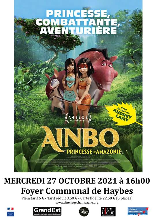 Cinéma : Ainbo princesse d'Amazonie