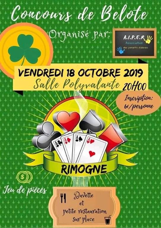 Concours de belote