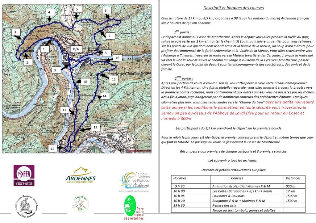 Course Les Crêtes Baraquines