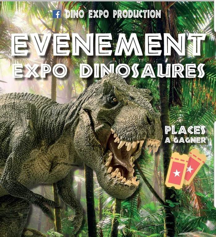 Evénement Expo Dinausores