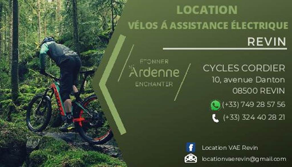 Ardenne Location Vae Revin - Cycles Cordier