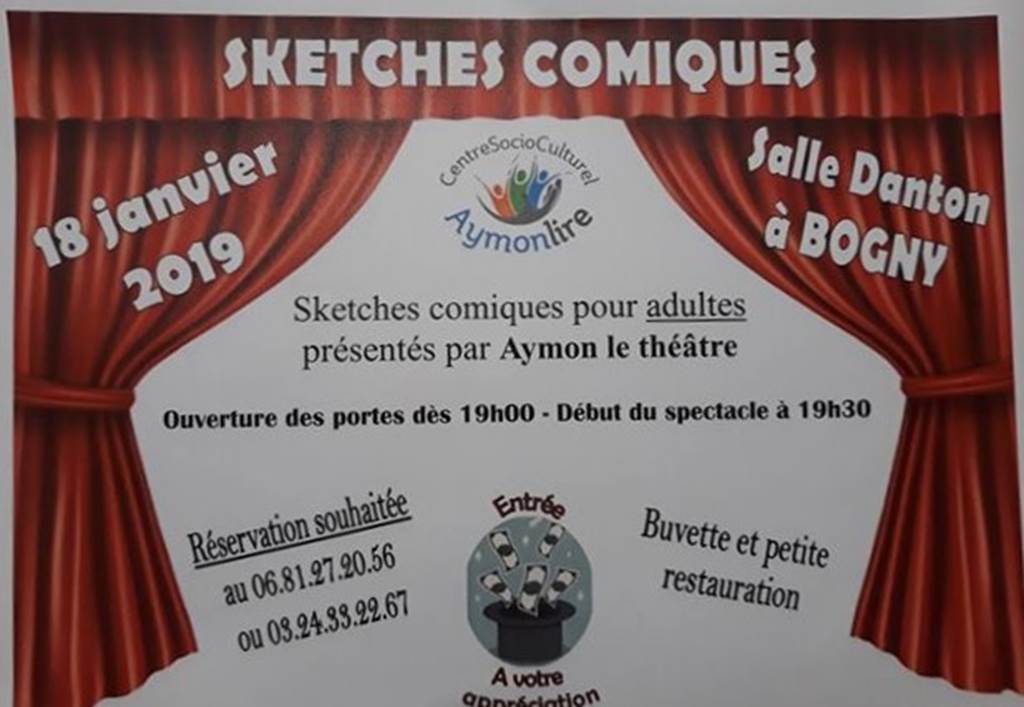 Sketches comiques pour adultes