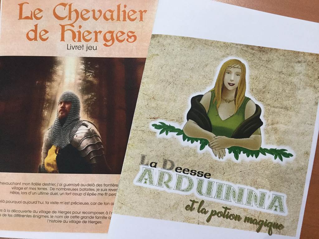 Game booklets in Val d'Ardenne