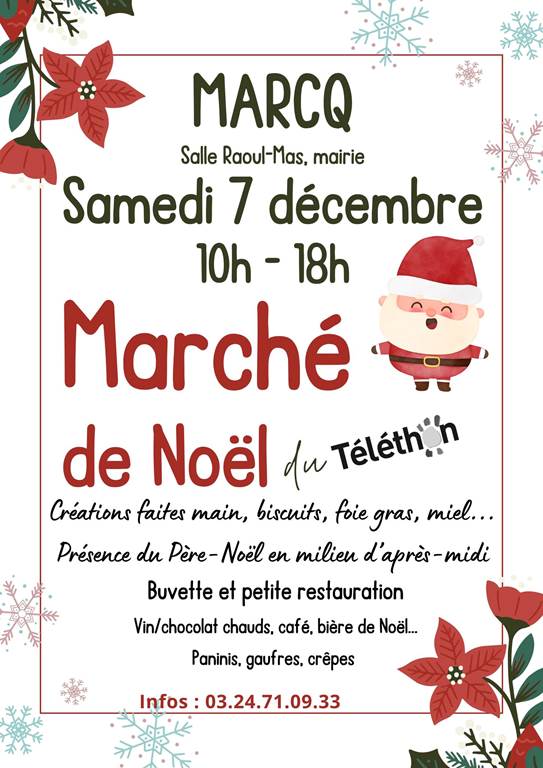 Marché de Noël du Téléthon