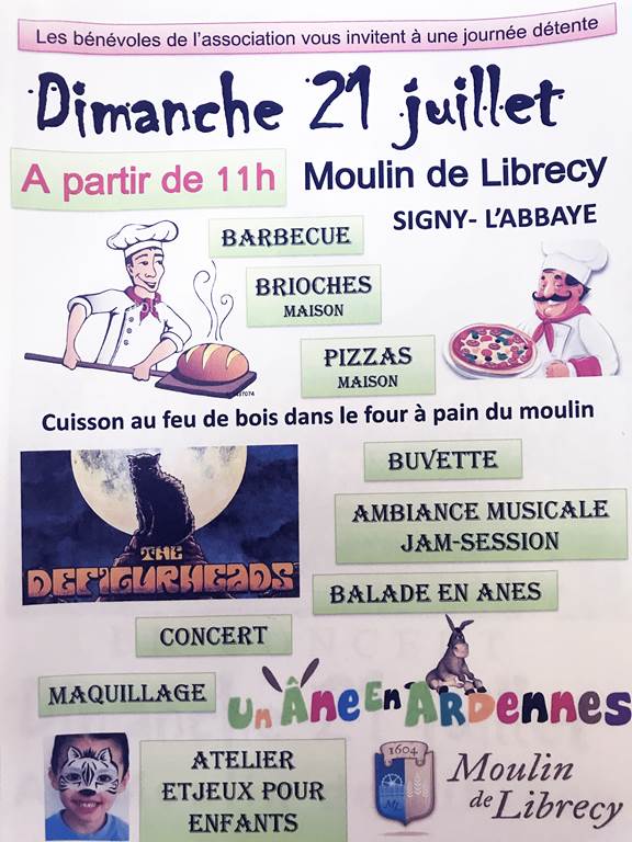 Journée détente et concert au Moulin de Librecy