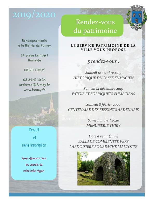 Les rendez-vous du Patrimoine : Patois et sobriquets fumaciens