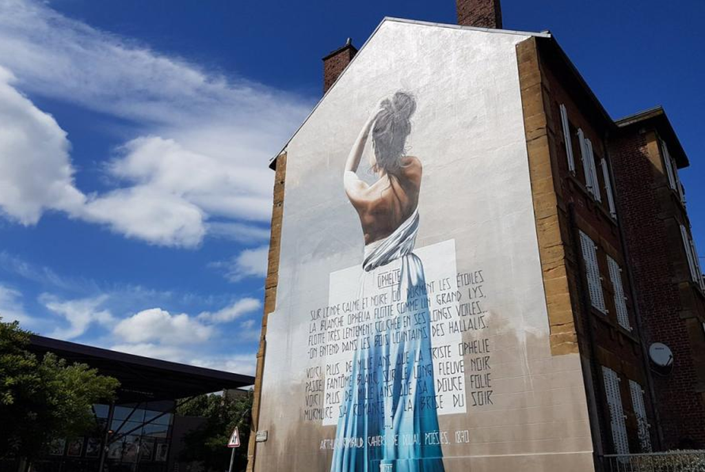 Visite guidée ville d'art et histoire: Les fresques du parcours Rimbaud