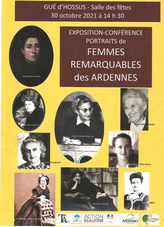 Exposition et conférence sur les Femmes remarquables