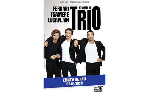 Spectacle: La tournée du trio Le 9 avr 2025