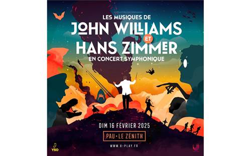 Les musiques de John Williams et Hans Zimmer en concert symphonique Le 16 fév 2025