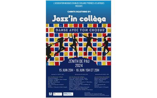 Concert: Jazz in collège Du 15 au 16 juin 2024