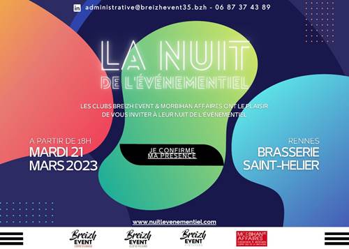 La nuit de L'Evénementiel à Rennes le 21 mars 2023