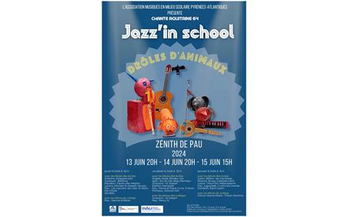 Concert: Jazz in school Du 13 au 15 juin 2024