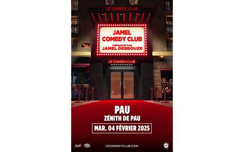 Spectacle: JAMEL COMEDY CLUB Zénith Tour 2025 Le 4 fév 2025