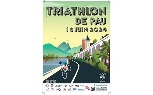 Triathlon de Pau Le 16 juin 2024
