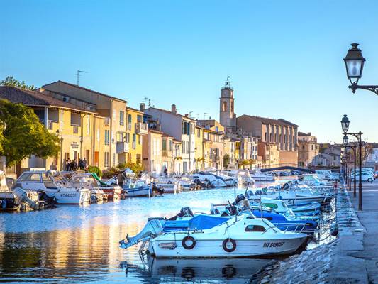 Martigues, entre étang de Berre, canaux et Méditerranée