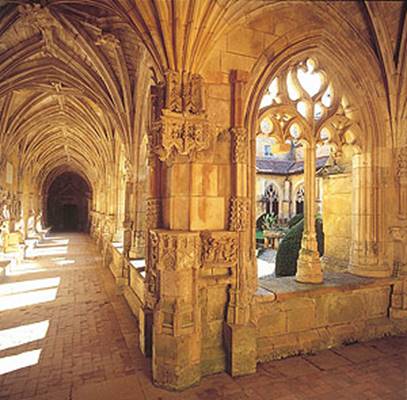 L'abbaye et le cloître de Cadouin