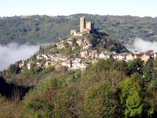 Les bastides du Rouergue : Najac, Villefranche-de-Rouergue, Villeneuve-d'Aveyron...