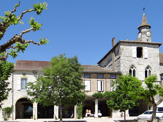 Monflanquin, l'une des plus belles bastides du Lot-et-Garonne