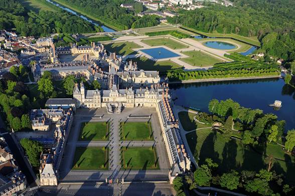 Le palais de Fontainebleau