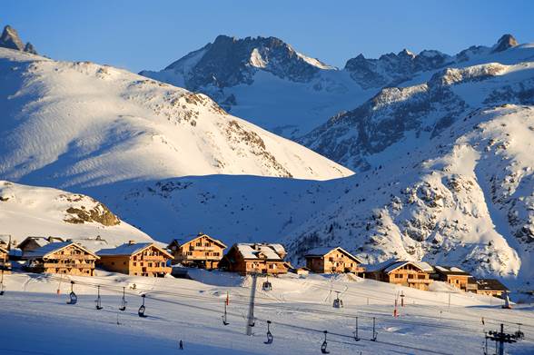 L'Alpe d'Huez, au cœur du massif des Grandes Rousses