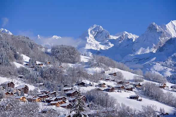 Le Grand Bornand, charmant village-station du Massif des Aravis