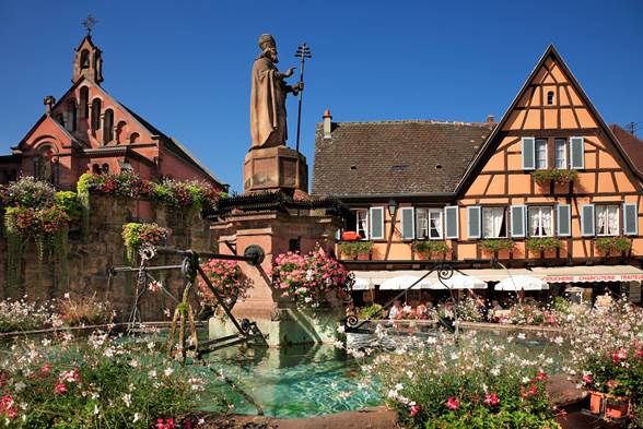 Les plus beaux villages de la route des vins d'Alsace