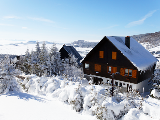 La station de Super-Besse, au pied du puy Sancy