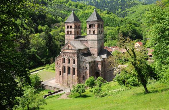 L'abbaye de Murbach