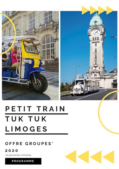 Offre groupes 2020 Petit train tuktuk