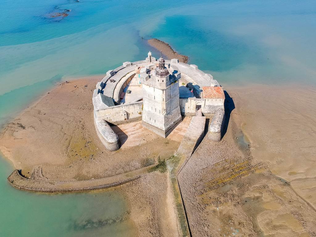 Fort Louvois - marée basse