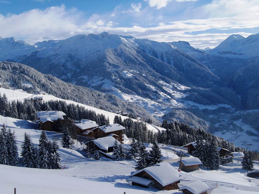 Vue sur la vallée