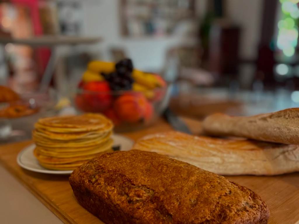 Le Petit Déjeuner à la Résidence des Igues.