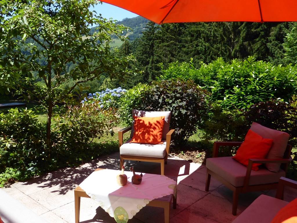salon avec vue sur les vosges
