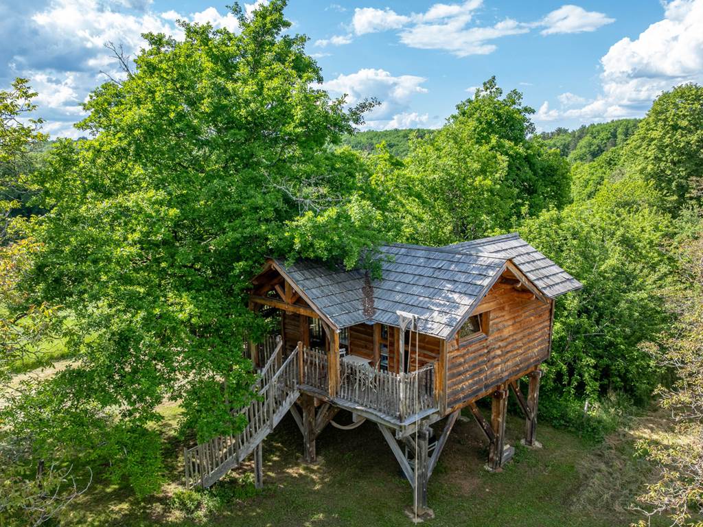 INYAQAB Il n'y a qu'à Banne Petite Cabane perchée dans les arbres